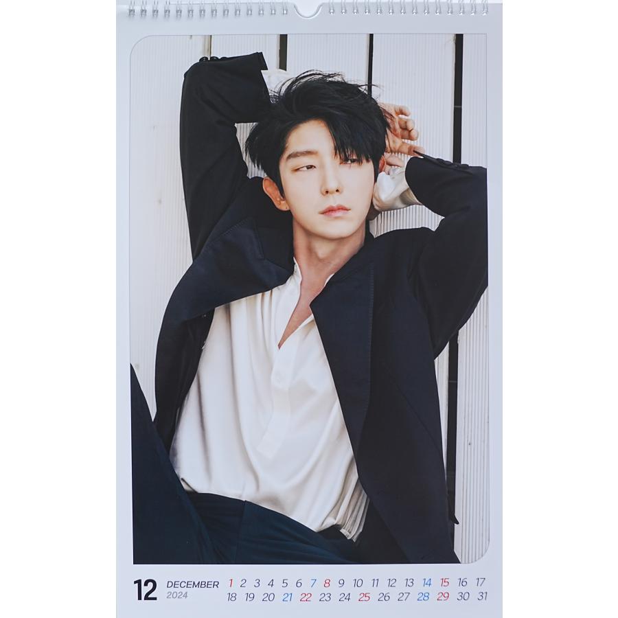 イジュンギ グッズ 大判 壁掛け カレンダー 2024年 (令和6年) + カレンダー ステッカーセット |  | 05
