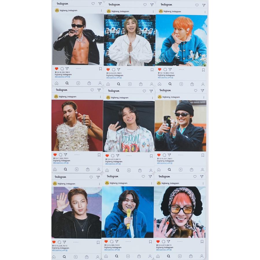 BIGBANG ビッグバン グッズ スペシャルフォトカードセット 60枚
