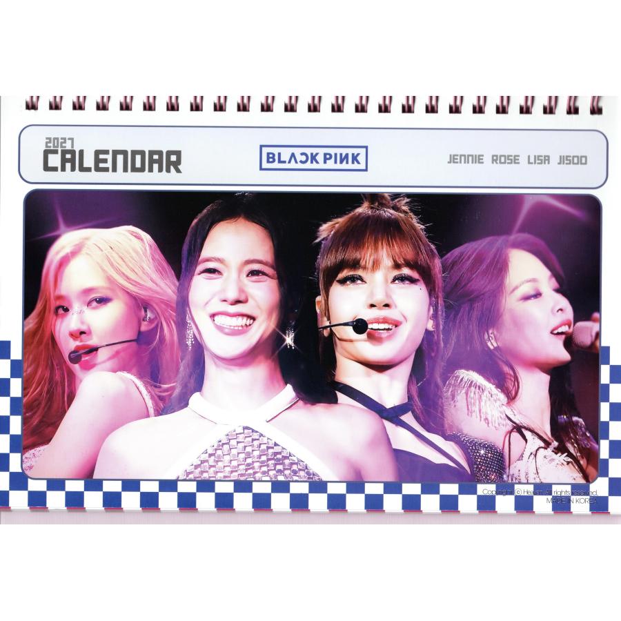 BLACKPINK ブラックピンク グッズ 卓上 カレンダー (写真集