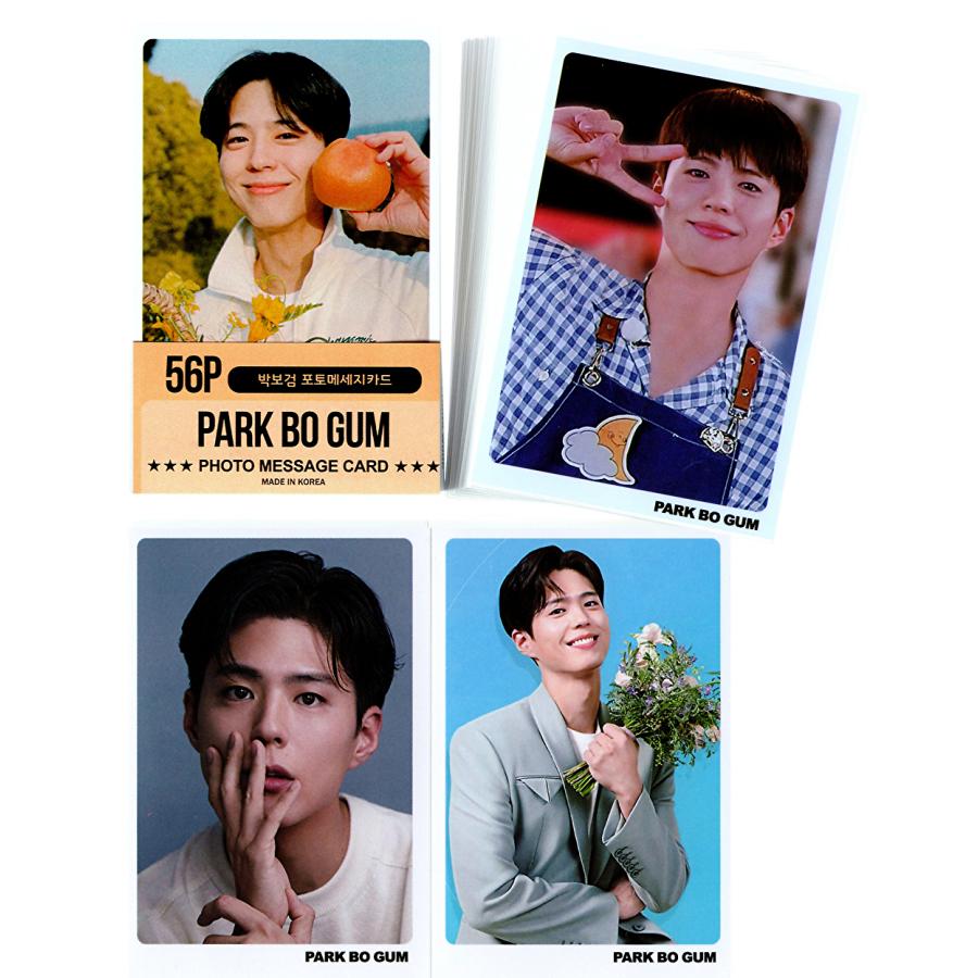 パクボゴム グッズ フォトメッセージカード 56枚 トレカ カード ミニ