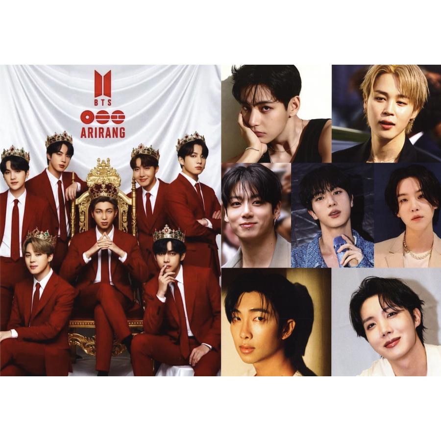 BTS グッズ ポスター 10枚セット A4サイズ 10P K-POP : スター