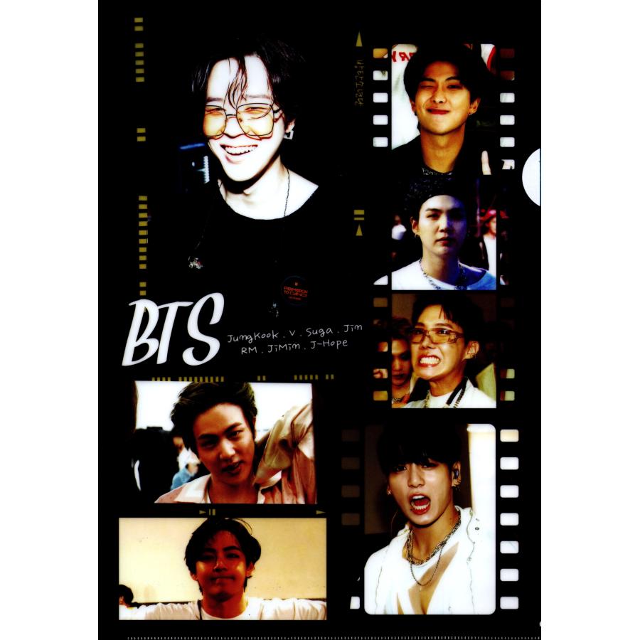 BTS グッズ クリアファイル A4サイズ K-POP |  | 01