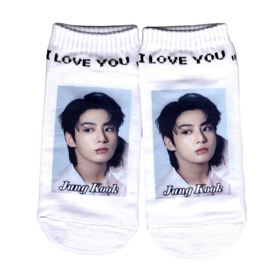 BTS ジョングク グッズ 靴下 レディース ソックス くつ下 K-POP 6