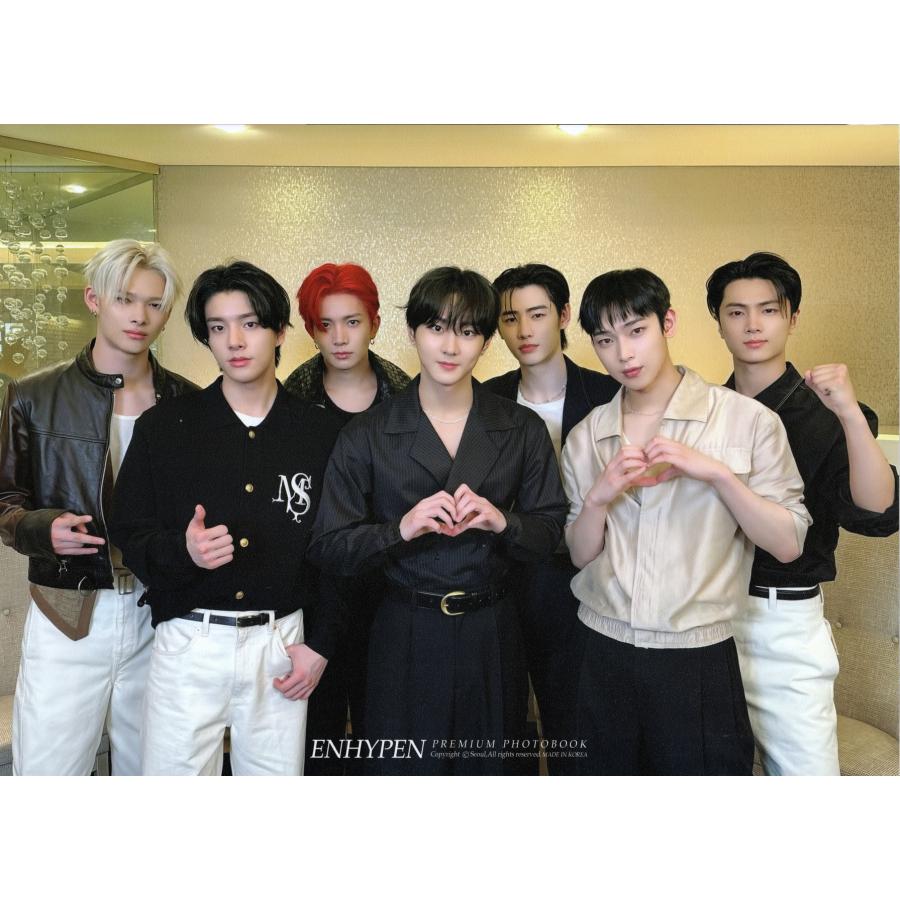 ENHYPEN エンハイフン K-POP グッズ 写真集 Premium Photo Book 大型
