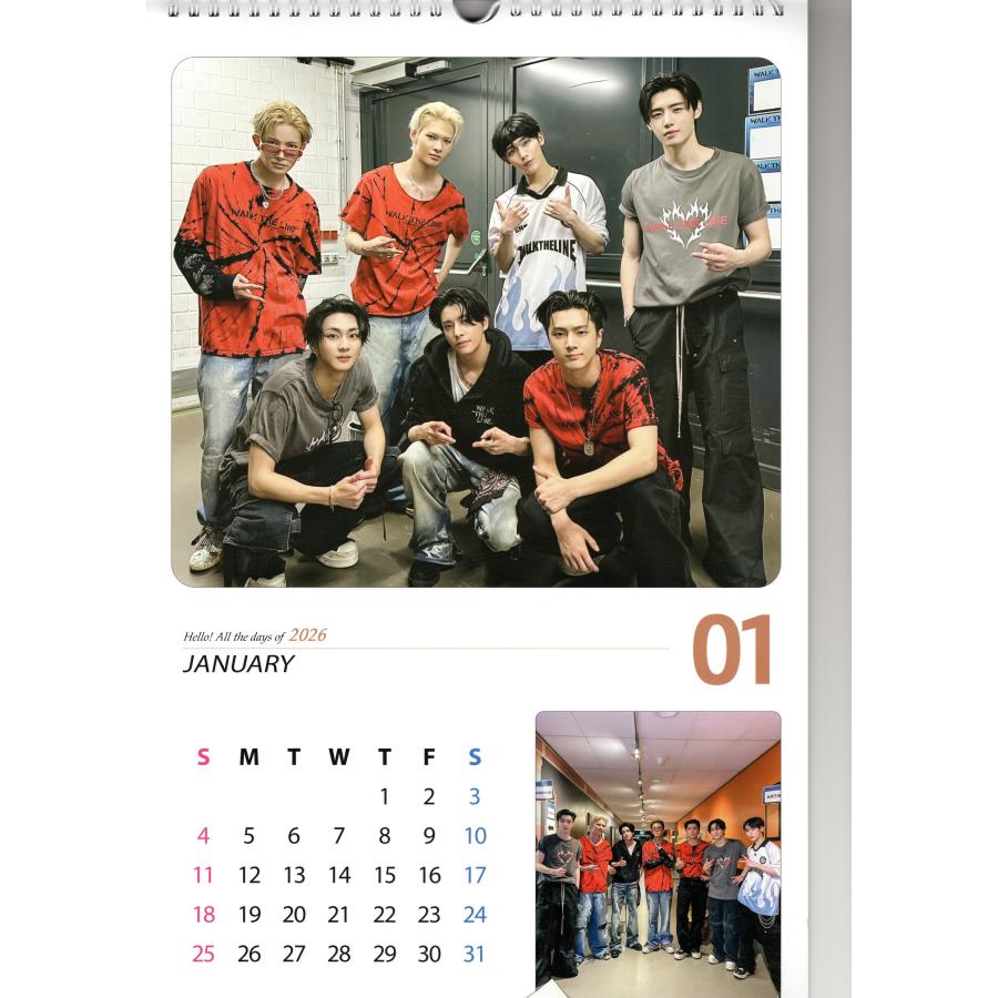 ENHYPEN グッズまとめ売り CD DVD トレカ アルバム カレンダー ENHYPEN エンハイフン グッズ 大判 壁掛け カレンダー 2026年