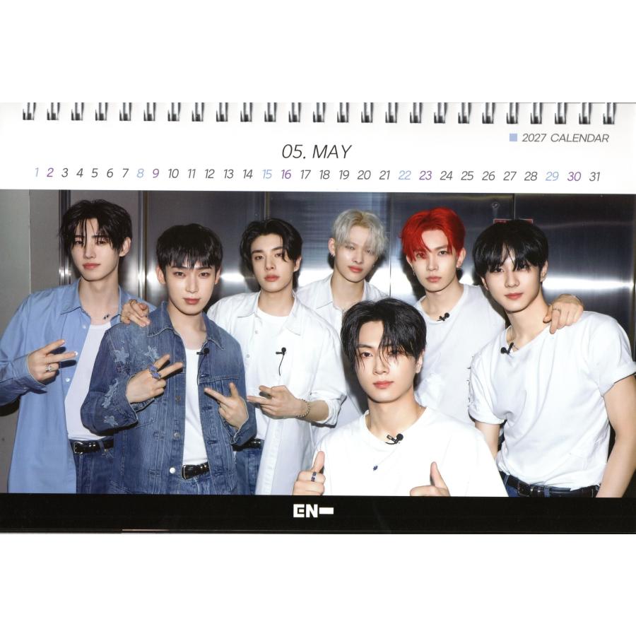 ENHYPEN エンハイフン グッズ 卓上 カレンダー (写真集) 2026~2027年