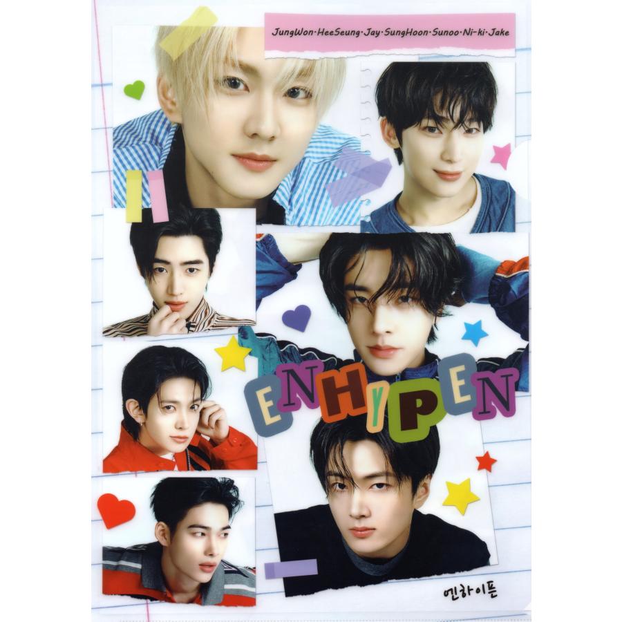ENHYPEN エンハイフン グッズ クリアファイル A4サイズ K-POP |  | 01
