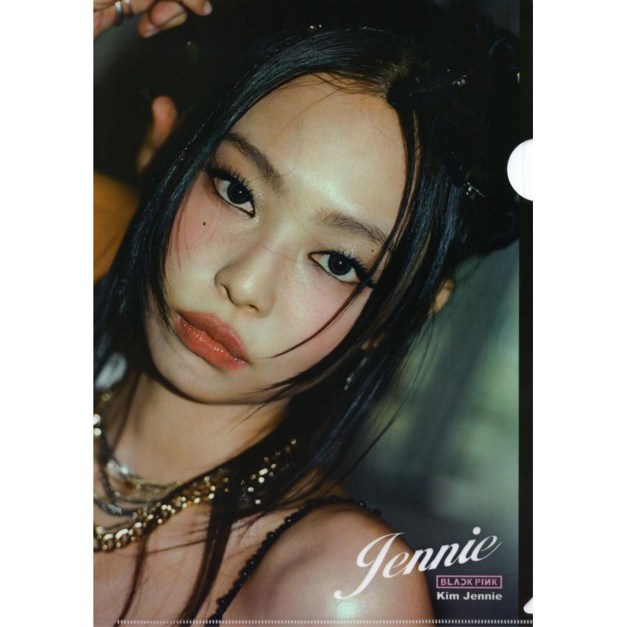 BLACKPINK ブラックピンク JENNIE ジェニー グッズ クリアファイル A4