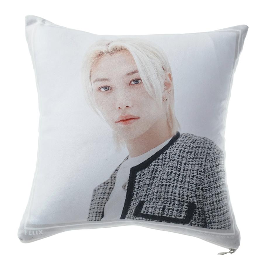 Stray Kids ストレイキッズ Felix フィリックス グッズ クッション 抱き枕 + 綿わた (クッション中身付）両面写真 K-POP y5 |  | 01