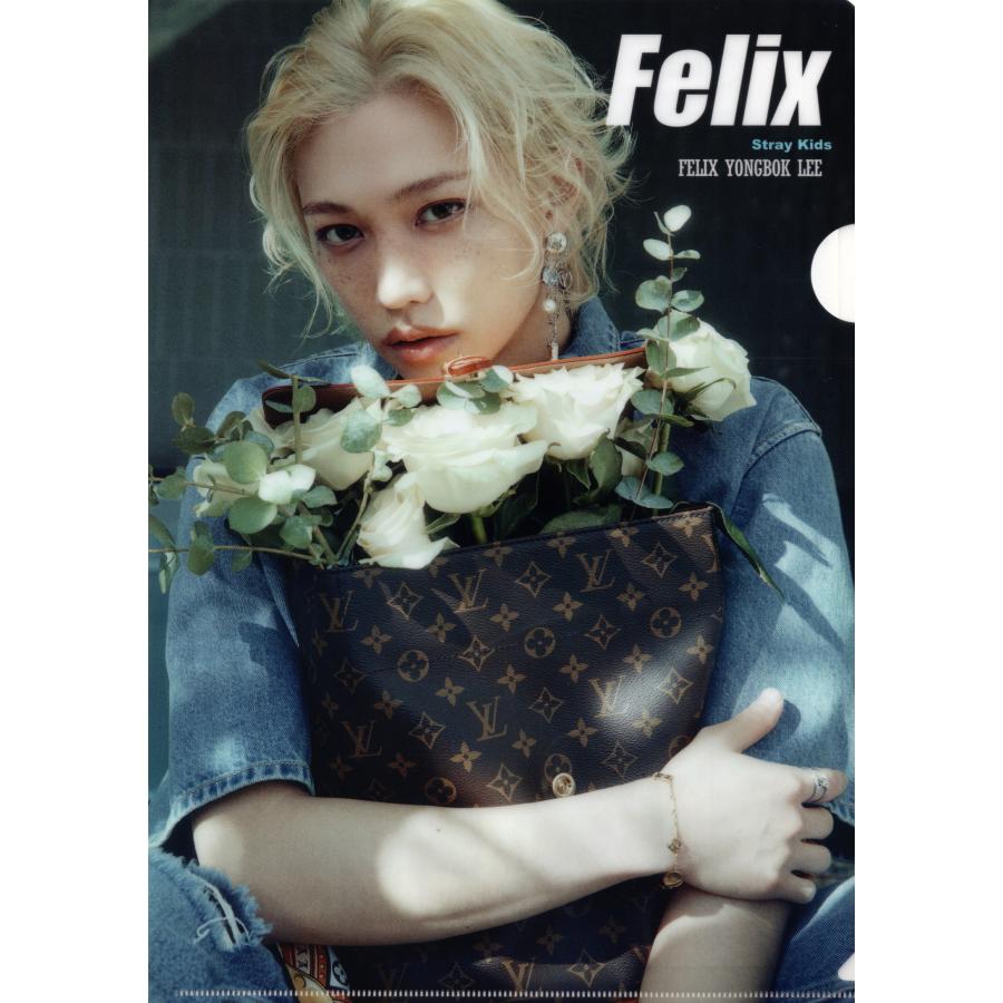 Stray Kids ストレイキッズ Felix フィリックス グッズ クリアファイル A4サイズ K-POP | 
