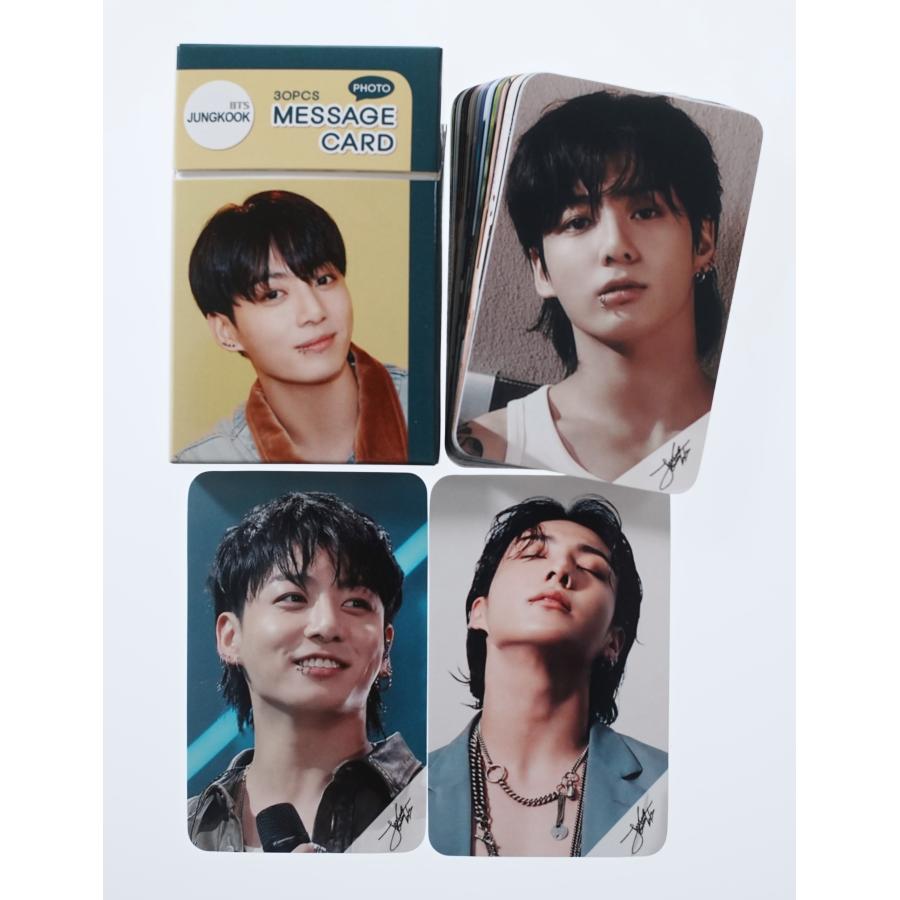 BTS ジョングク グッズ フォトメッセージカード（ブックマーク