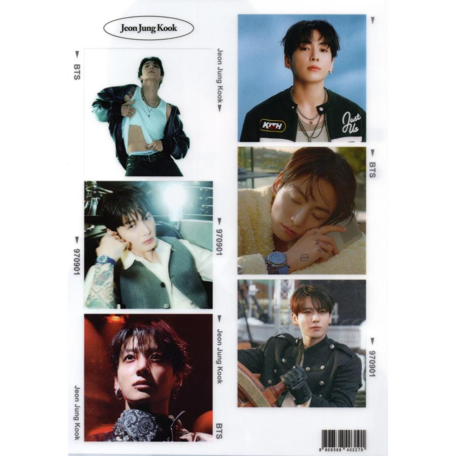 BTS ジョングク グッズ クリアファイル A4サイズ K-POP : スター