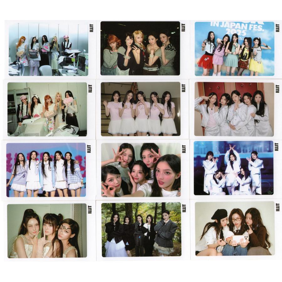 ILLIT アイリット グッズ フォトメッセージカード 56枚 トレカ ミニ ポストカード セット |  | 01