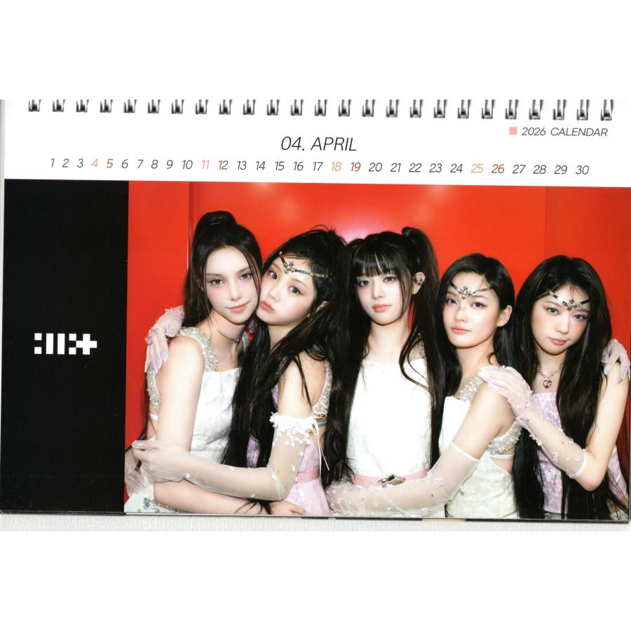 ILLIT アイリット グッズ 卓上 カレンダー (写真集 カレンダー) 2026