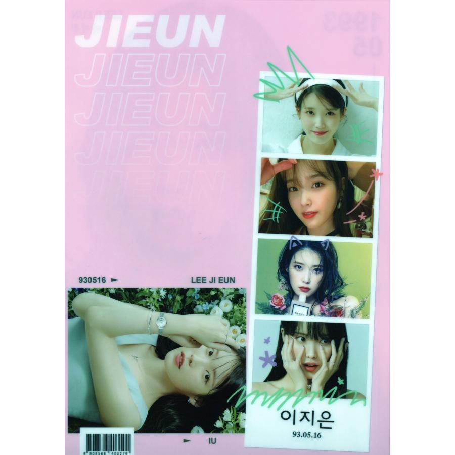 IU アイユー グッズ グラフィック クリアファイル A4サイズ K-POP