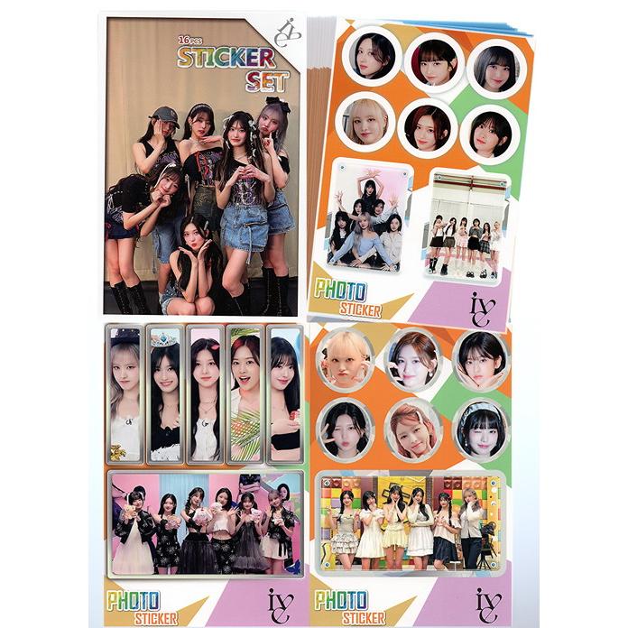 IVE アイヴ アイブ グッズ ステッカーセット 87枚入 フォトステッカー