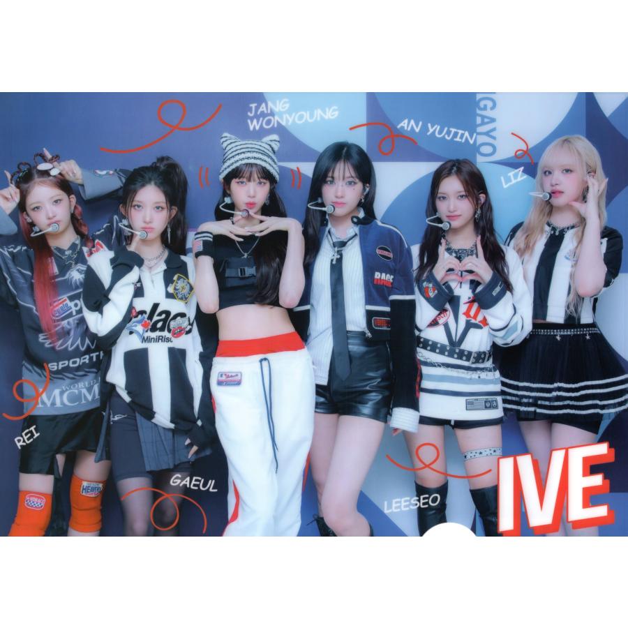IVE アイヴ アイブ グッズ グラフィック クリアファイル A4サイズ K-POP | 