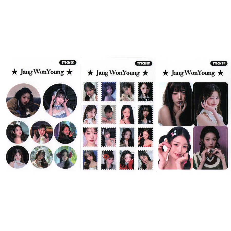 IVE ウォニョン グッズ ポストカード セット ( ポストカード 12枚 + ステッカー 3枚 ) 15点セット |  | 02
