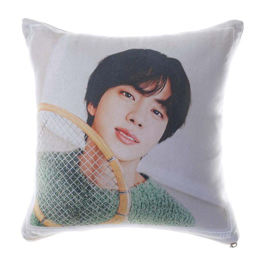 BTS JIN ジン グッズ クッション 抱き枕 + 綿わた (クッション中身付