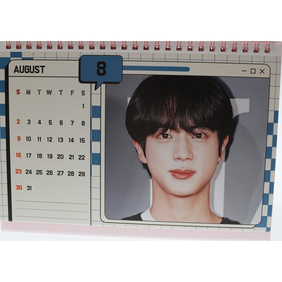 BTS jin カレンダー BTS JIN ジン グッズ 卓上 カレンダー ( 写真集 カレンダー