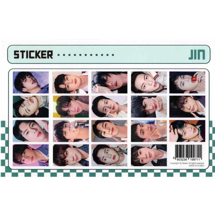 BTS JIN ジン グッズ 卓上 カレンダー (写真集) 2026~2027年(2年分) +