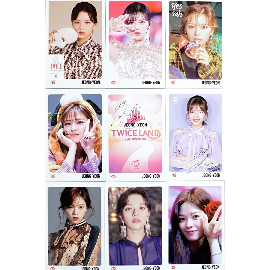 TWICE ジョンヨン グッズ フォトメッセージカード 56枚 トレカ