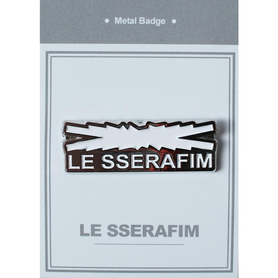LE SSERAFIM ルセラフィム グッズ ピンバッチ メタルバッジ ピンバッジ  ピンズ | 