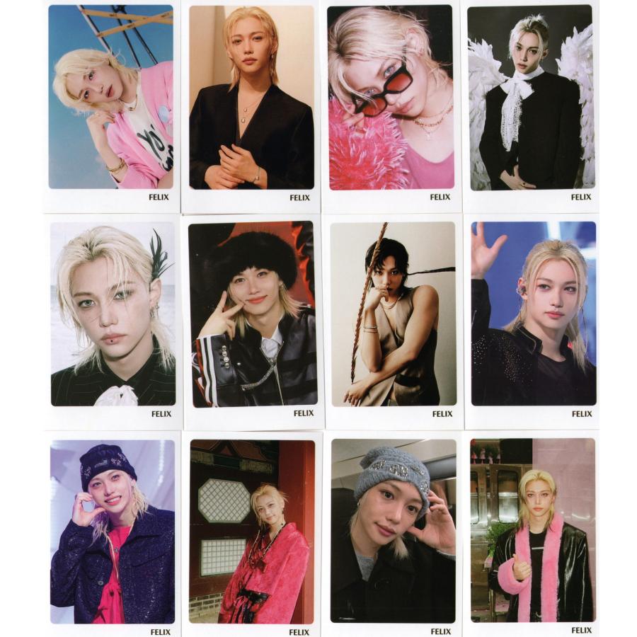Stray Kids ストレイキッズ Feli x フィリックス グッズ フォトメッセージカード 56枚 トレカ カード ミニ ポストカード |  | 01