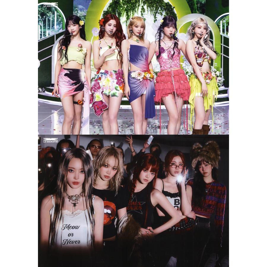 LE SSERAFIM ルセラフィム グッズ ポスター 10枚セット A4サイズ 10P K