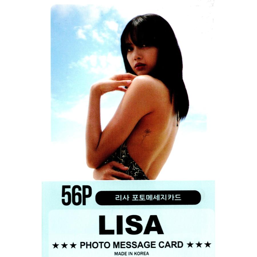 BLACKPINK ブラックピンク LISA リサ グッズ フォトメッセージ