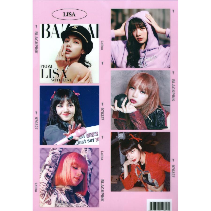 BLACKPINK ブラックピンク リサ LISA グッズ クリアファイル A4サイズ