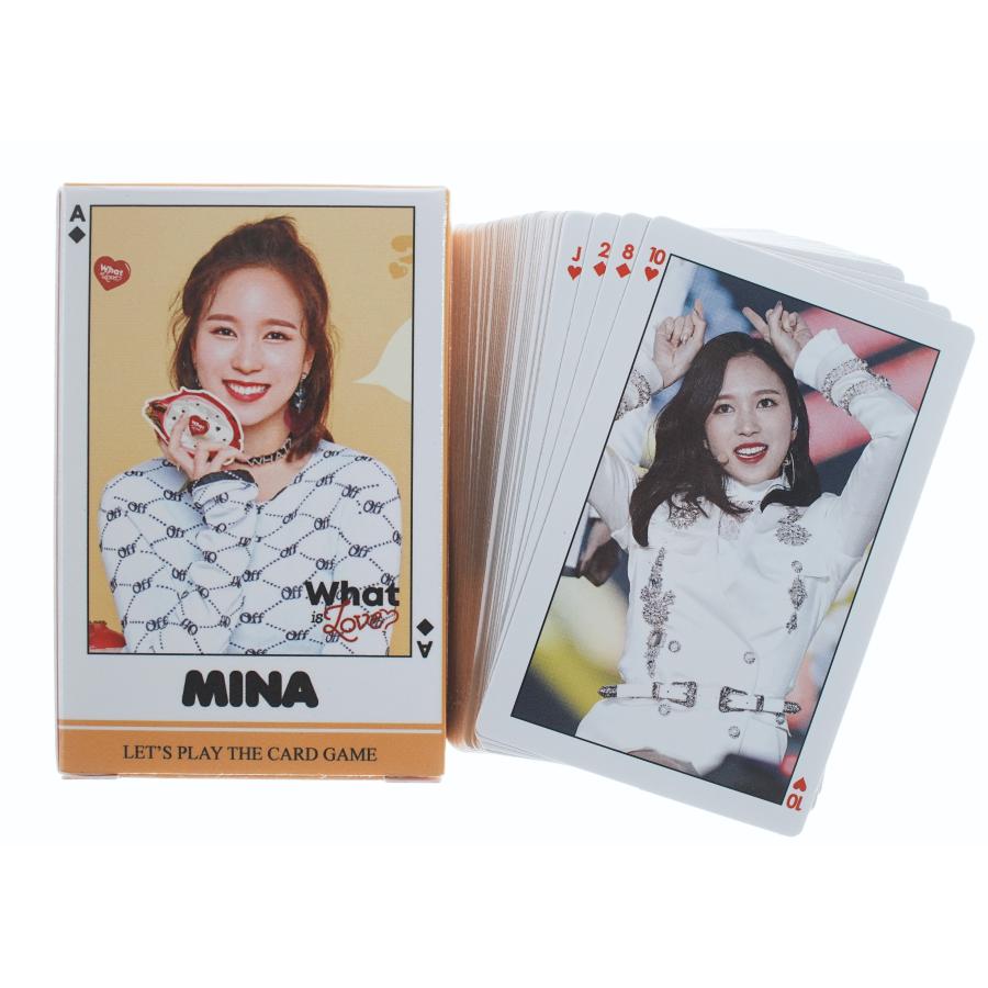 TWICE MINA ミナ グッズ トランプ カード ゲーム 54枚セット