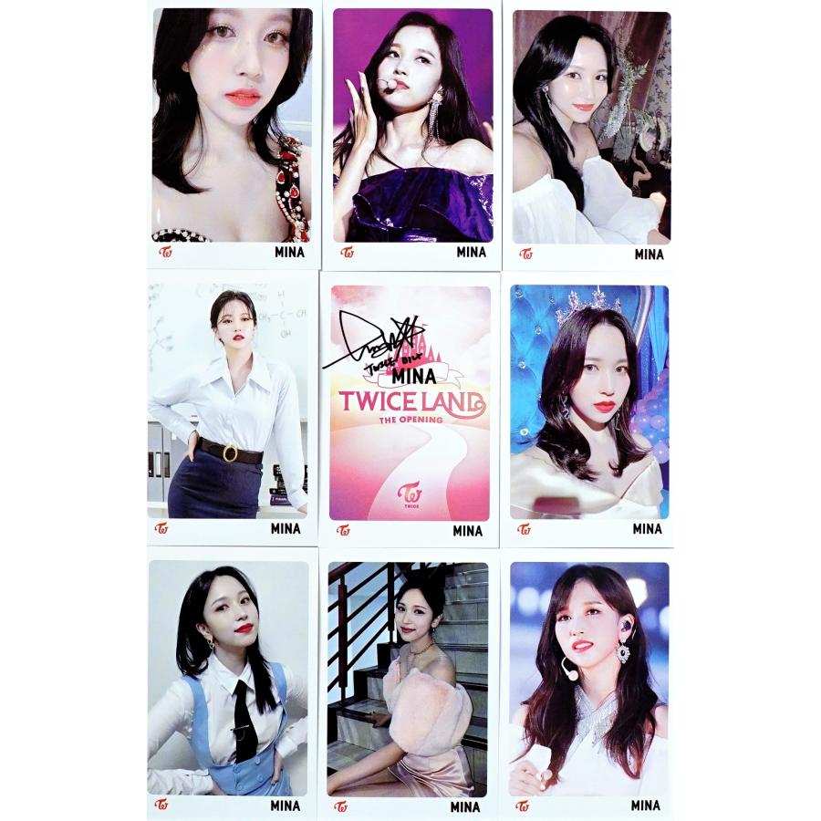 TWICE MINA ミナ グッズ フォトメッセージカード 56枚 トレカ カード ミニ ポストカード セット  K-POP グッズ｜powerselect｜02