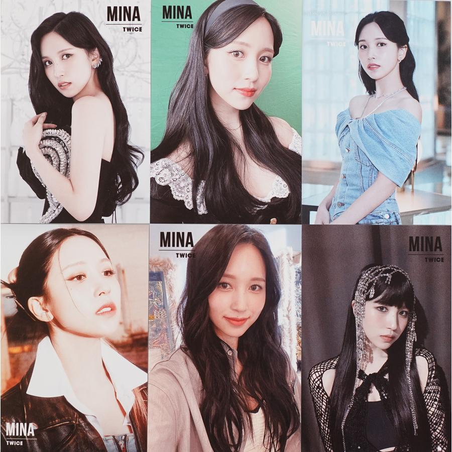 TWICE トゥワイス MINA ミナ グッズ ポストカード セット ( 12枚