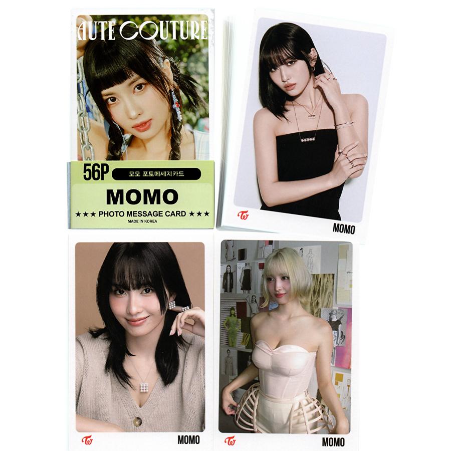 TWICE モモ MOMO グッズ フォトメッセージカード 56枚 トレカ カード