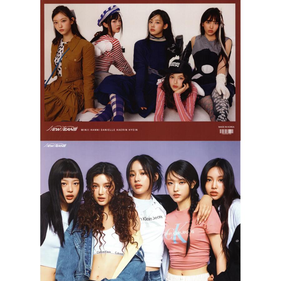 NewJeans ニュージーンズ グッズ ポスター 10枚セット A4サイズ 10P