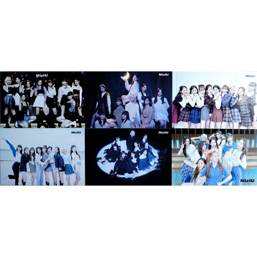NiziU ニジュー グッズ ポストカード セット (ポストカード 12枚 + ステッカー 3枚) グッズ 15点セット |  | 01