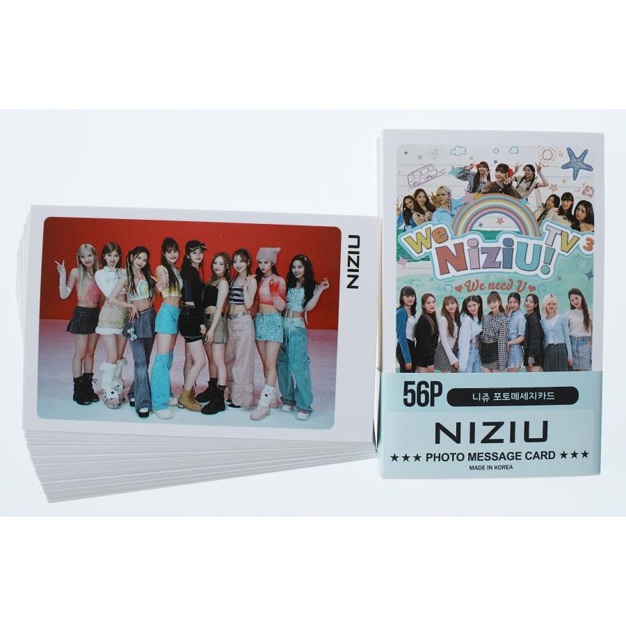 NiziU ニジュー グッズ フォトメッセージカード 56枚セット NiziU ニジュー グッズ フォトメッセージカード 56枚セット