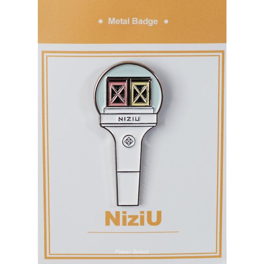 NiziU ニジュー グッズ ピンバッジ ピンバッチ メタルバッジ ピンズ K