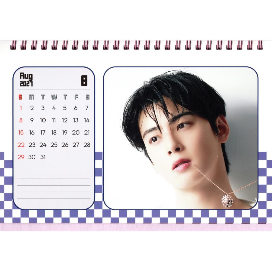 チャウヌ グッズ 卓上 カレンダー (写真集) 2026~2027年 (2年分) +