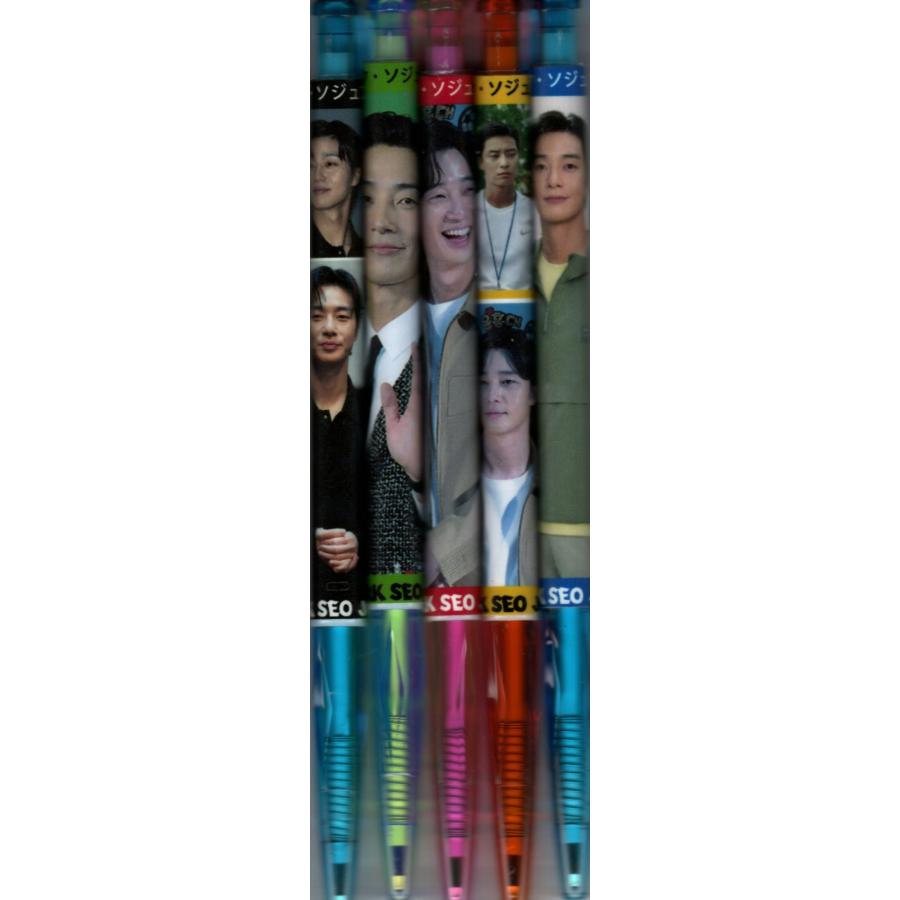 パクソジュン グッズ ボールペン 5本セット + ステッカー K-POP |  | 01