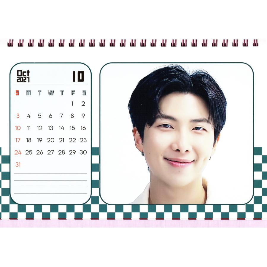 BTS RM グッズ 卓上 カレンダー (写真集) 2026~2027年(2年分) +