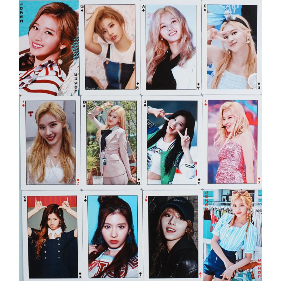 TWICE サナ SANA グッズ トランプ カード ゲーム 54枚セット フォト