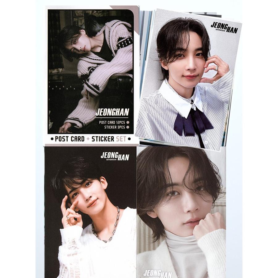 ジョンハン K-POP 写真カード & アルバムカード セット seventeen セブンティーン ジョンハン グッズ ポストカード セット