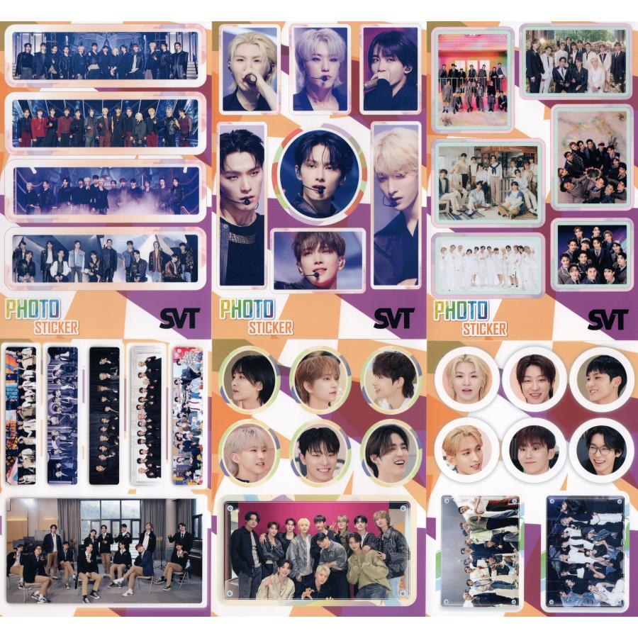 seventeen Dicon ステッカー seventeen セブンティーン グッズ ステッカーセット 87枚入 フォト