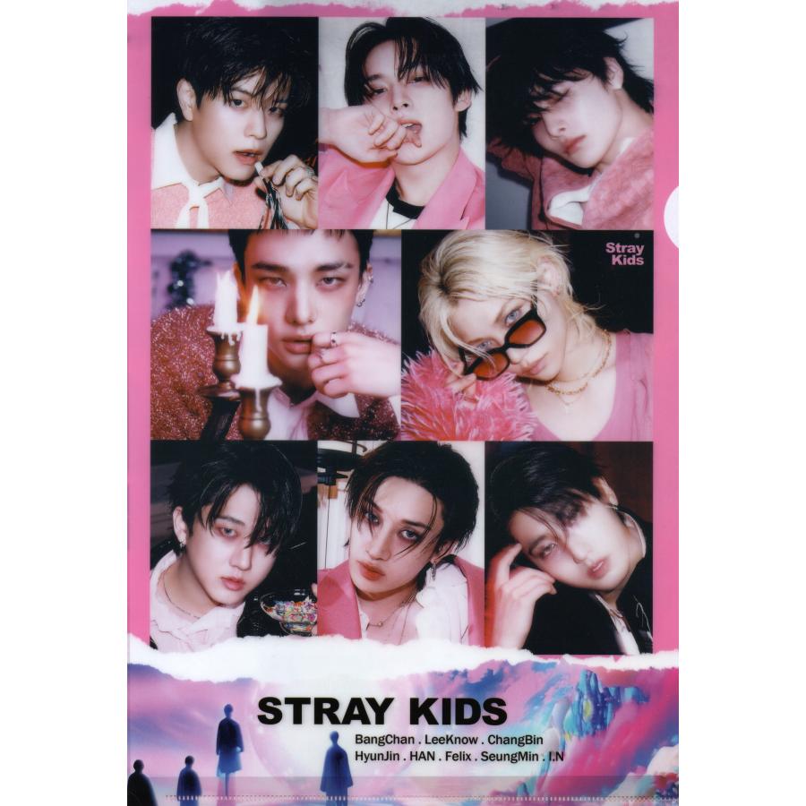 stray kids ストレイキッズ グッズ クリアファイル A4サイズ 新作写真 | 