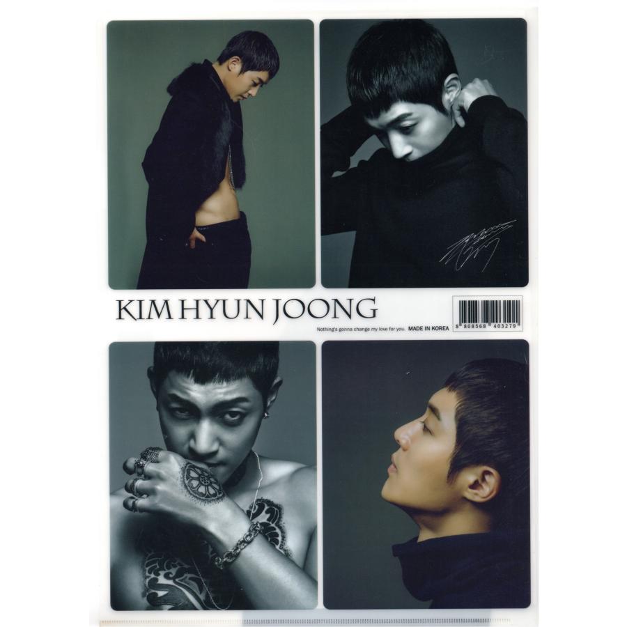 SS501 キムヒョンジュン グッズ クリアファイル A4サイズ K-POP | 