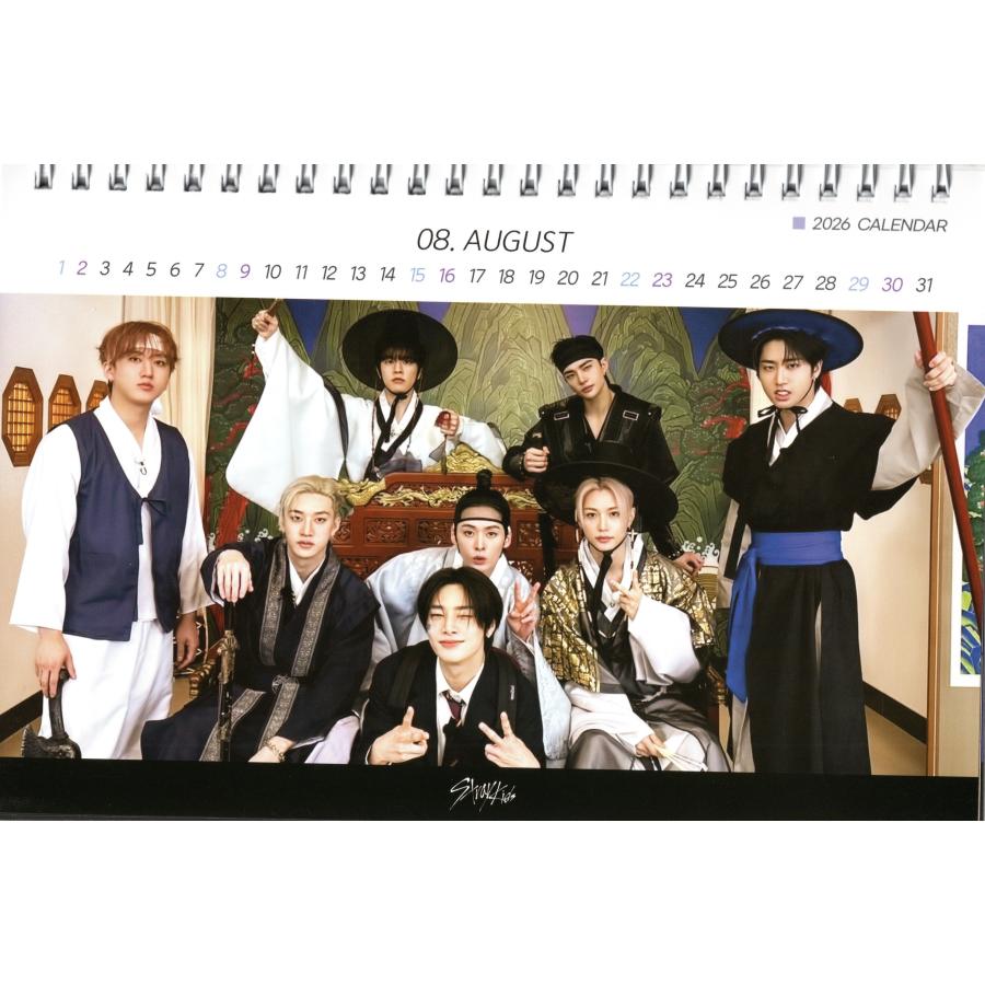 Stray Kids ストレイキッズ 卓上 カレンダー (写真集) 2026~2027年 (2