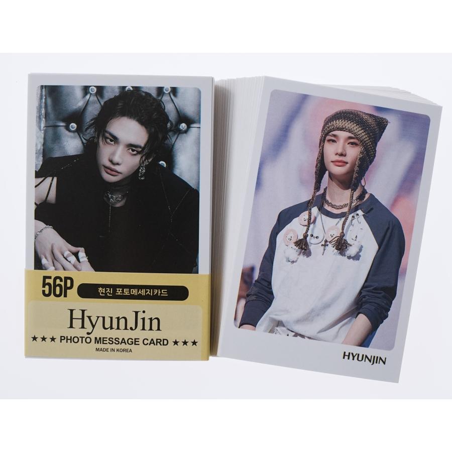 Stray Kids スキズ ヒョンジン グッズ フォトメッセージカード 56枚