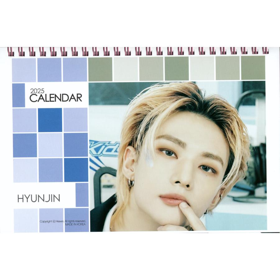 Stray Kids ストレイキッズ ヒョンジン グッズ 卓上 カレンダー 写真集
